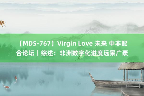 【MDS-767】Virgin Love 未来 中非配合论坛｜综述：非洲数字化进度远景广袤